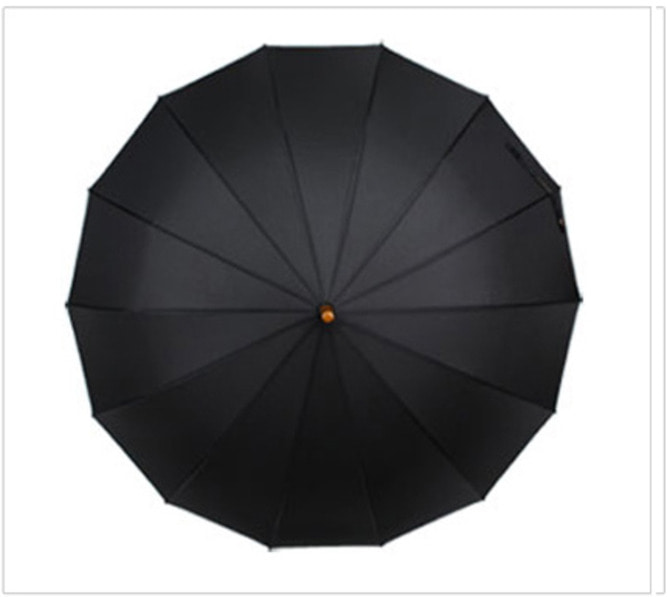 무난하게 들기 좋은 검정 장우산 지팡이우산