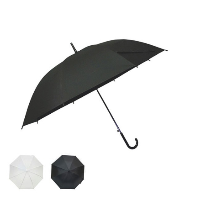 무난하게 데일리로 즐기는 파스텔 흰색 / 검정 EVA 우산 (색상선택가능)