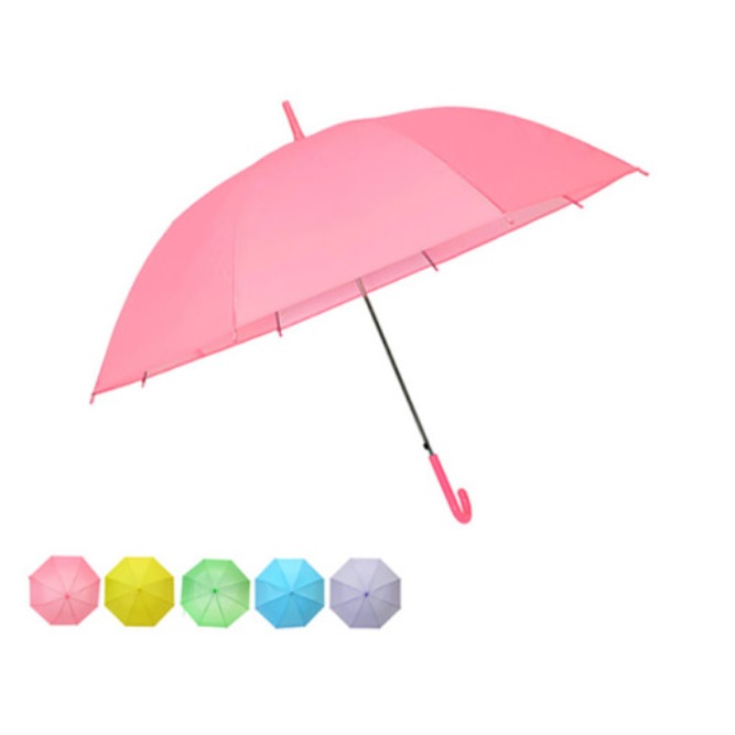 밝은 파스텔톤 우산으로, 비오는 꿀꿀한 기분은 저멀리! 파스텔 5색 EVA우산